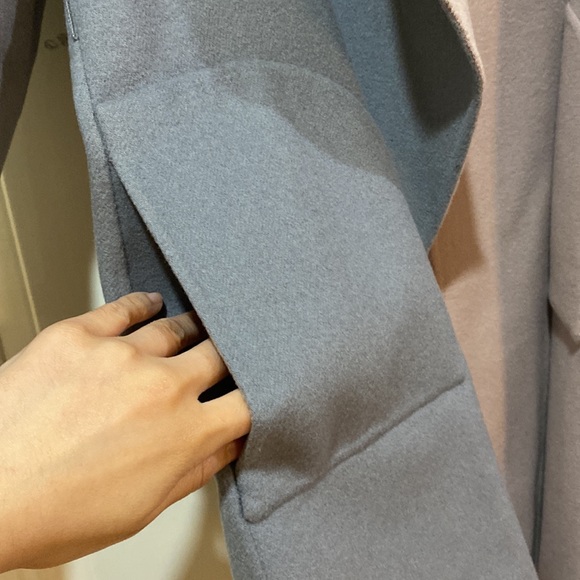 Ted Baker reversible coat wool cashmere - Picture 11 of 11